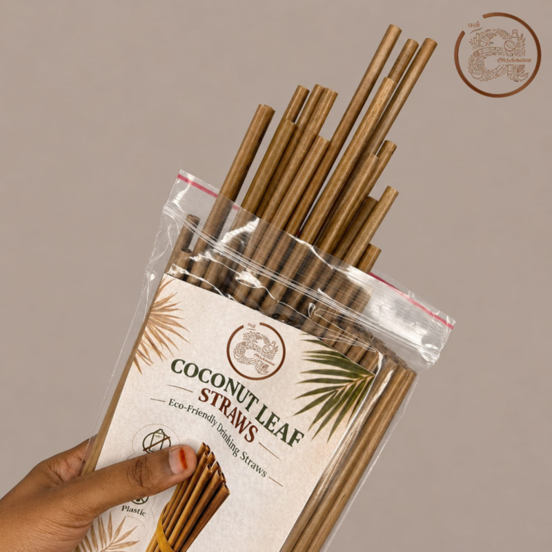 Coconut Leaf Straw (50 Nos)
