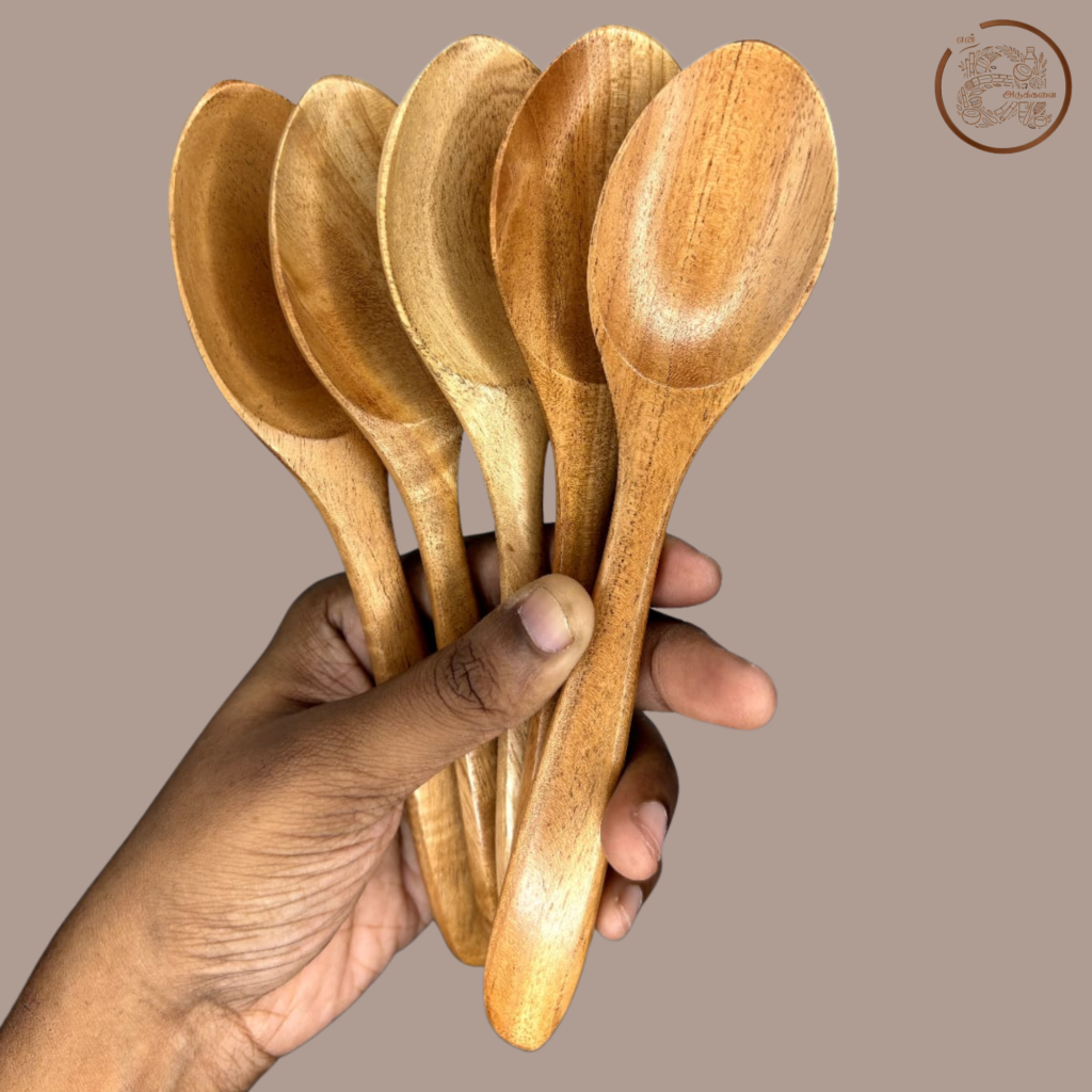 Neem Wooden Spoon | Pack of 5