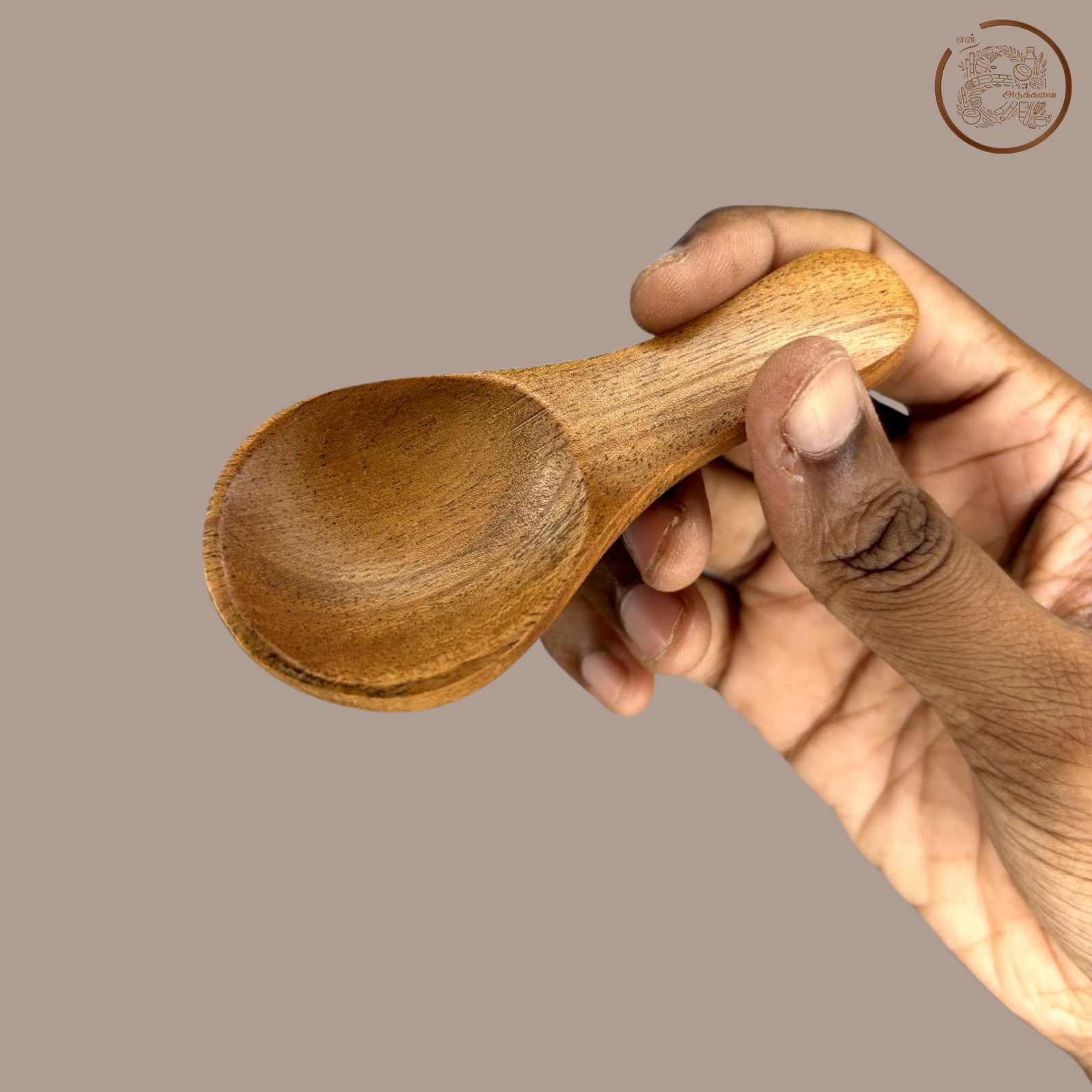 Neem Wooden Masala Spoon | Pack of 5