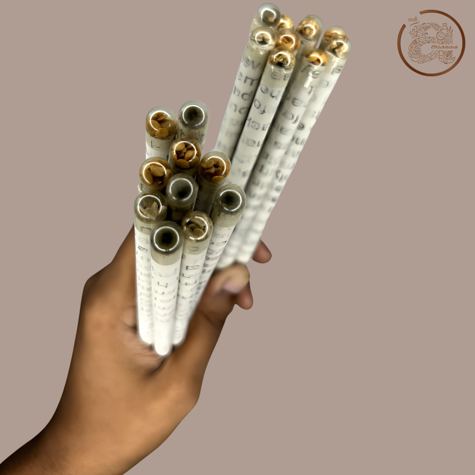 Newspaper Pencil with Seed | Seed Pencils (20 Nos)