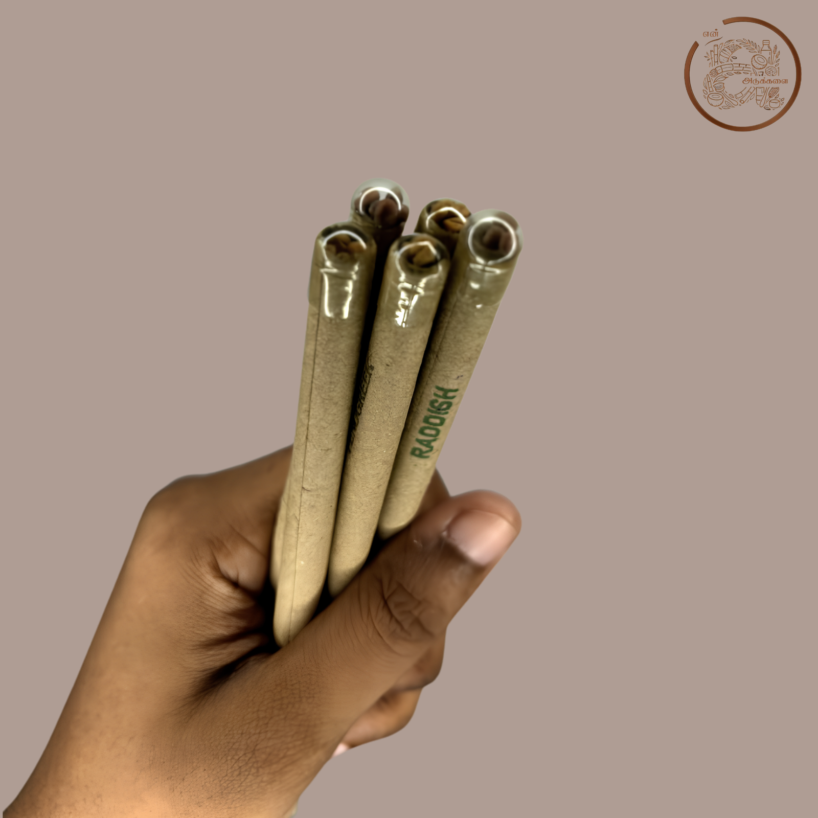 Kraft Paper Plantable Pen | Recycled Paper Pen with Seed (5 Nos)
